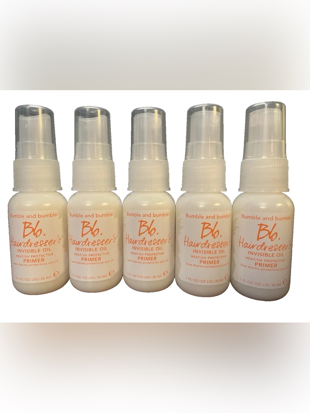 Bumble and bumble Hairdresser's Invisible Oil Primer - White with Coral Logo